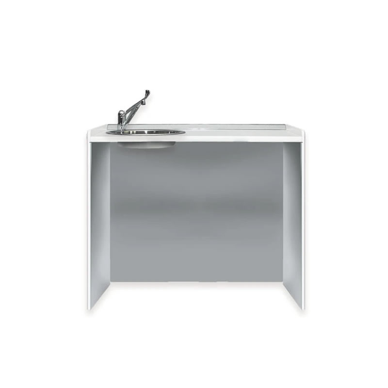 PIANO DI LAVORO 106 cm – lavello a sinistra