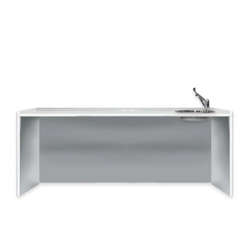 PIANO DI LAVORO 206 cm – lavello a destra