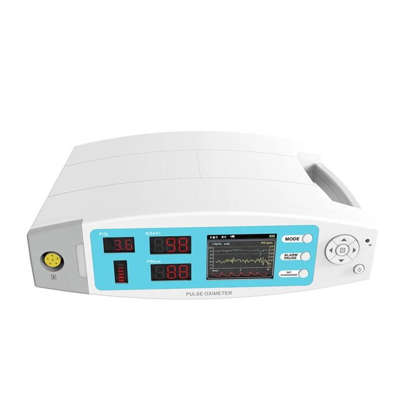 Pulsoximetro OXY-200 da Tavolo con Monitor e Batteria