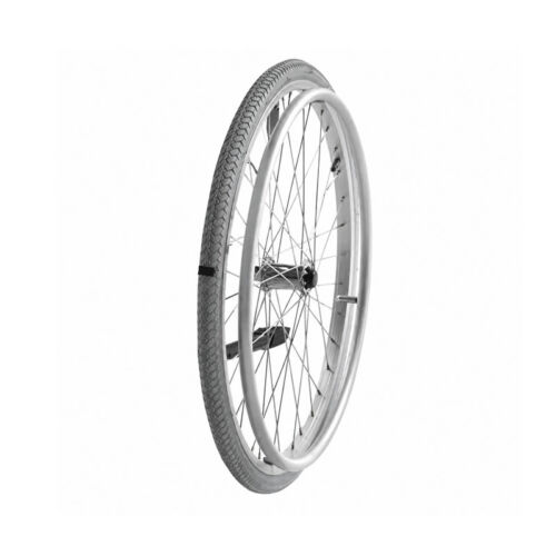 RUOTA POSTERIORE PU ricambio per CARROZZINA IN ALLUMINIO CLASSICA cod. 43235