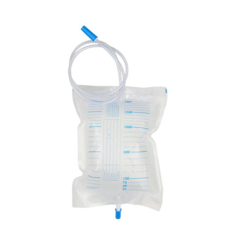 SACCA URINE 2000 cc – tubo 130 cm+val. antireflusso