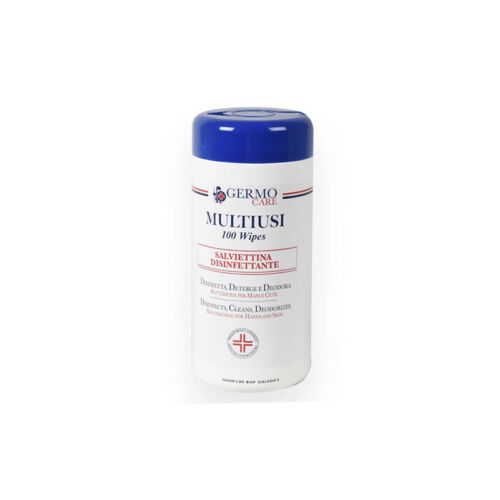 SALVIETTINE DISINFETTANTI – barattolo da 100 salviette