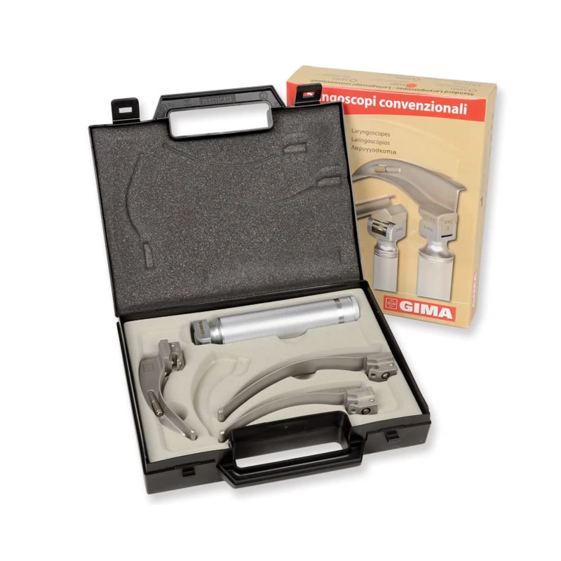 SET LARINGOSCOPIO 3 LAME – Lame Mc Intosh 2-3-4