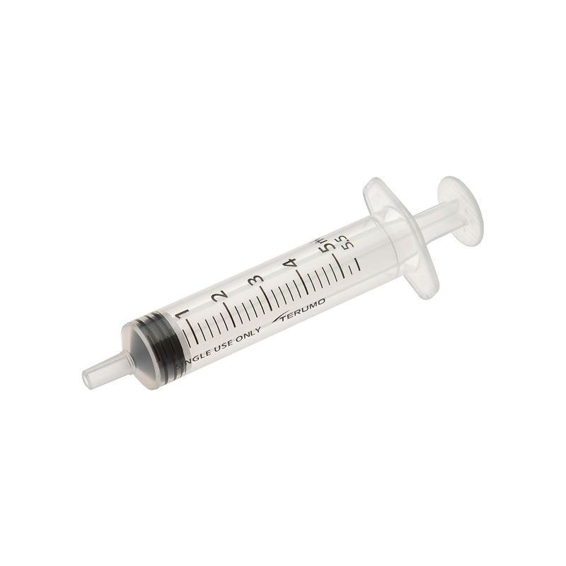 SIRINGHE SENZA AGO TERUMO 5 ml - Luer Slip concentrico