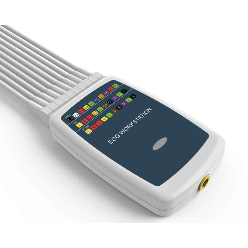 STAZIONE DI LAVORO ECG WIRELESS CONTEC 8000 – 12 canali