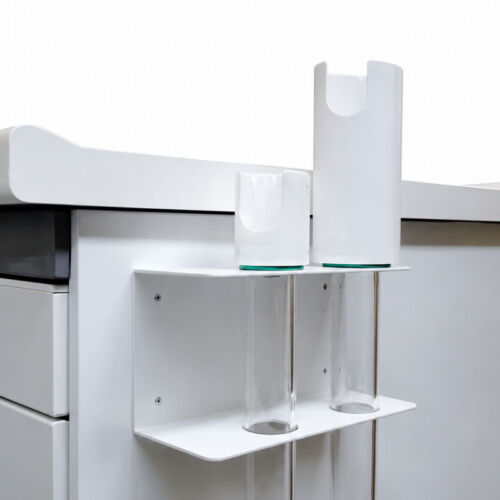 SUPPORTO ENDOSCOPI – 2 tubi plexiglass