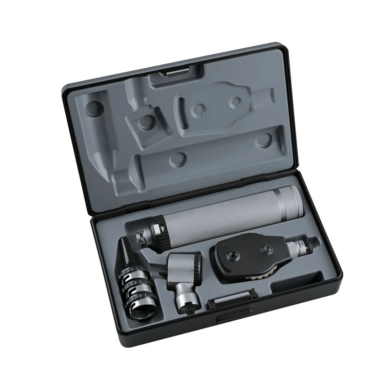 Set Oto-Oftalmoscopio Parker Alogeno – Diagnostica ORL e Oftalmologica