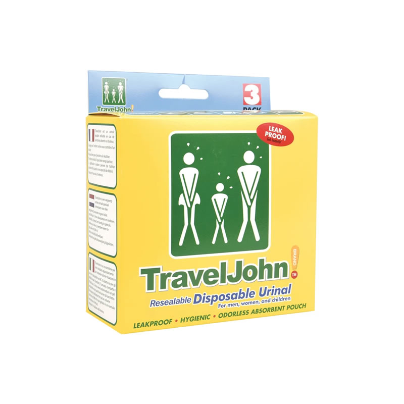 TRAVELJOHN WC PORTATILE – 800 cc conf. 3 pz
