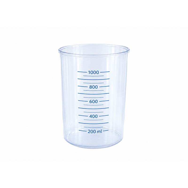 VASO 1 LITRO senza coperchio per sacche monouso