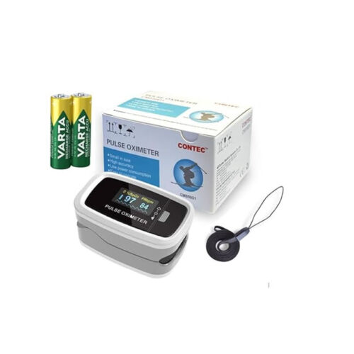 Pulsossimetro da Dito CMS50D1 con Display OLED a Colori Orientabile in 4 Posizioni