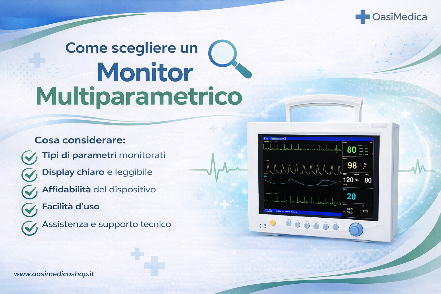 Come scegliere un monitor multiparametrico professionale: guida completa per una scelta sicura e affidabile Come scegliere un monitor multiparametrico professionale: guida completa per una scelta sicura e affidabile