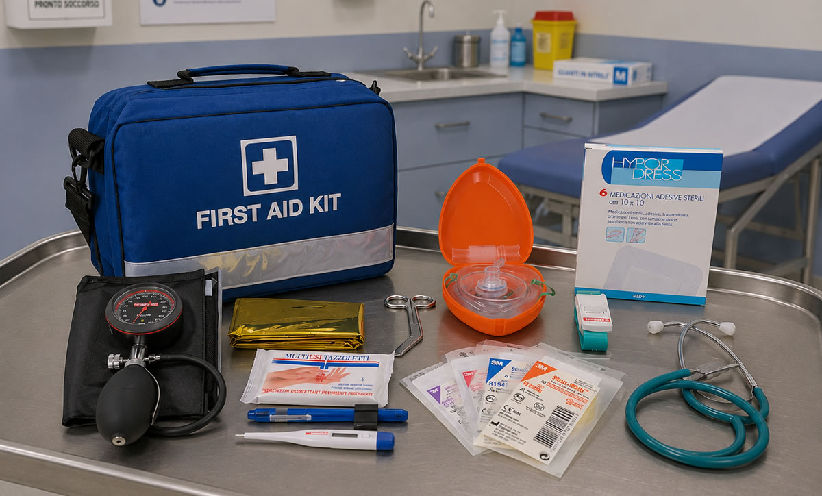 kit pronto soccorso
