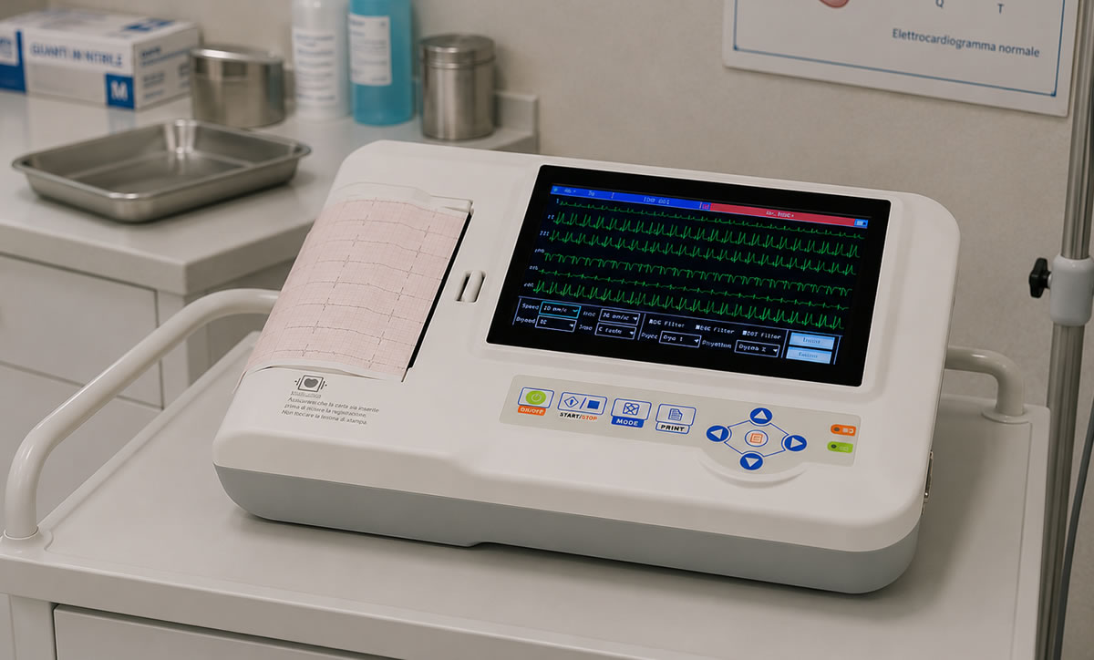 scegliere elettrocardiografo professionale